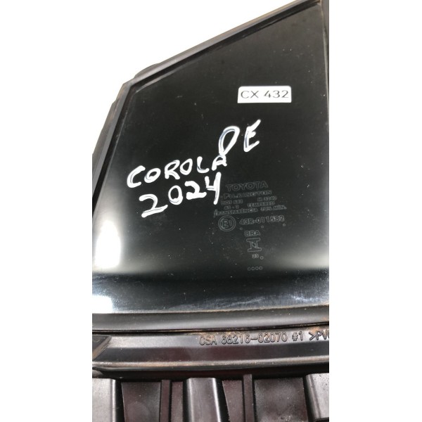 Vidro Fixo Dianteiro Esquerdo Toyota Corolla 2021 Á 2024 Vidro Fixo Dianteiro Esquerdo Toyota Corolla 2021 Á 2024