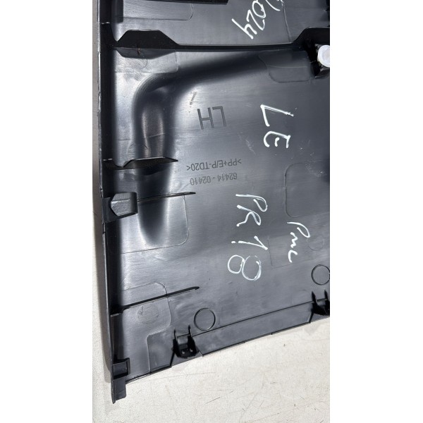Acabamento Inferior Coluna Central Esquerda Corolla 2020-23 Preto