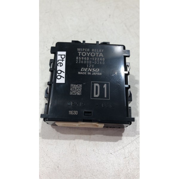 Módulo Wiper Relay Corolla Altis Hybrid 2022 2023 2024 Orig. Módulo Wiper Relay Corolla Altis Hybrid 2022 2023 2024 Orig.