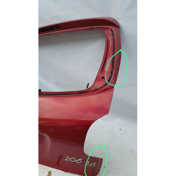 Tampa Traseira Porta Malas Peugeot 206 Original