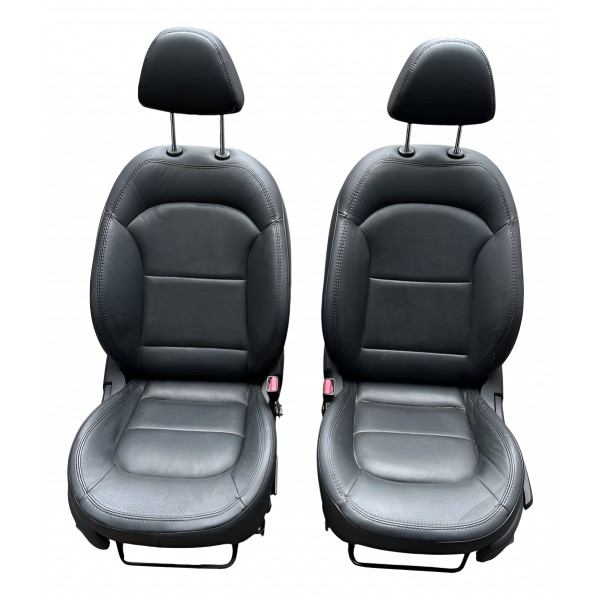 Jogo De Banco Em Couro Hyundai Ix35 2012 13 14 2015 Original Preto Jogo De Banco Em Couro Hyundai Ix35 2012 13 14 2015 Original Preto