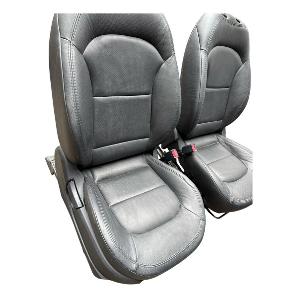 Jogo De Banco Em Couro Hyundai Ix35 2012 13 14 2015 Original Preto Jogo De Banco Em Couro Hyundai Ix35 2012 13 14 2015 Original Preto