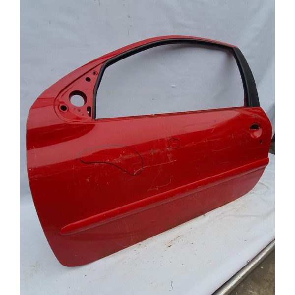 Porta Esquerda Peugeot 206 207 2 Portas Original