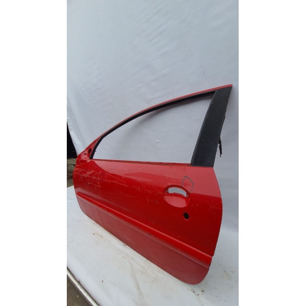 Porta Esquerda Peugeot 206 207 2 Portas Original