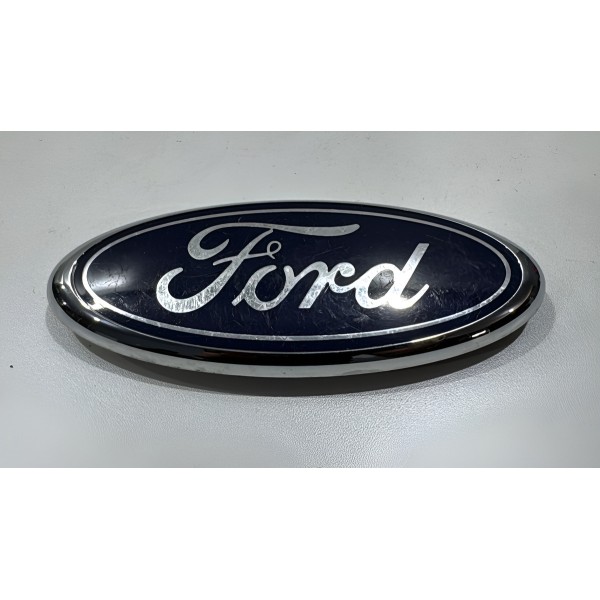 Emblema Tampa Traseira Ford Ka 2013 A 2017 Original Azul
