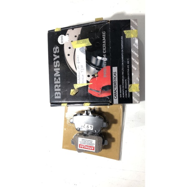 Pastilha Freio Traseiro Mercedes Classe A A180 2004 2012