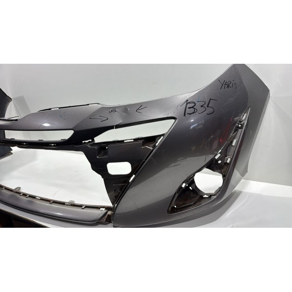 Parachoque Dianteiro Toyota Yaris 2017 A 2021 Detalhe Cinza Parachoque Dianteiro Toyota Yaris 2017 A 2021 Detalhe Cinza