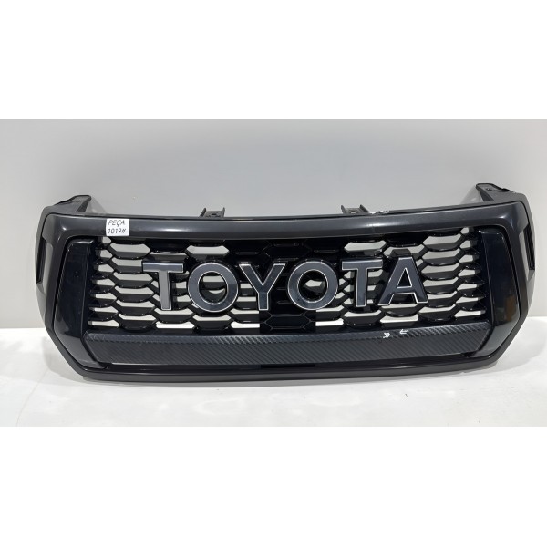 Grade Dianteira Hilux Modelo Gr 2019 2020 Detalhe Preta 1 Grade Dianteira Hilux Modelo Gr 2019 2020 Detalhe Preta 1