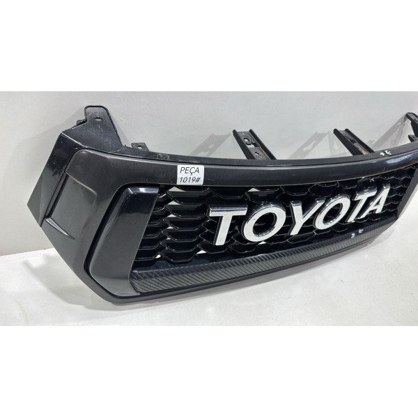 Grade Dianteira Hilux Modelo Gr 2019 2020 Detalhe Preta 1 Grade Dianteira Hilux Modelo Gr 2019 2020 Detalhe Preta 1