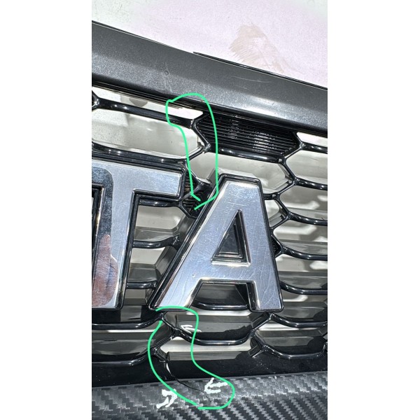 Grade Dianteira Hilux Modelo Gr 2019 2020 Detalhe Preta 1 Grade Dianteira Hilux Modelo Gr 2019 2020 Detalhe Preta 1