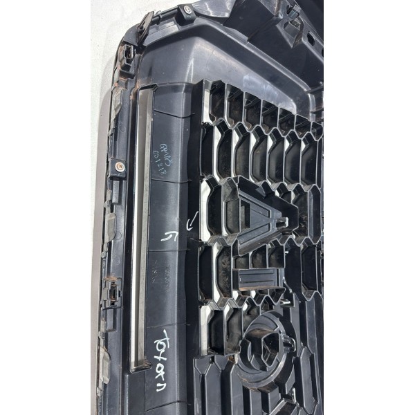 Grade Dianteira Hilux Modelo Gr 2019 2020 Detalhe Preta 1 Grade Dianteira Hilux Modelo Gr 2019 2020 Detalhe Preta 1