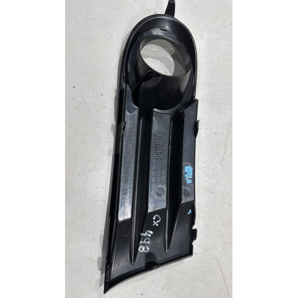 Moldura Grade Farol Milha Esquerdo Gol Voyage G5 2009 A 2013 Preto