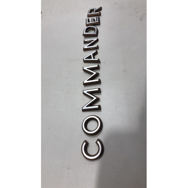 Emblema Lateral Porta Jeep Commander 1.3 2021 22 23 2024 Preto Emblema Lateral Porta Jeep Commander 1.3 2021 22 23 2024 Preto