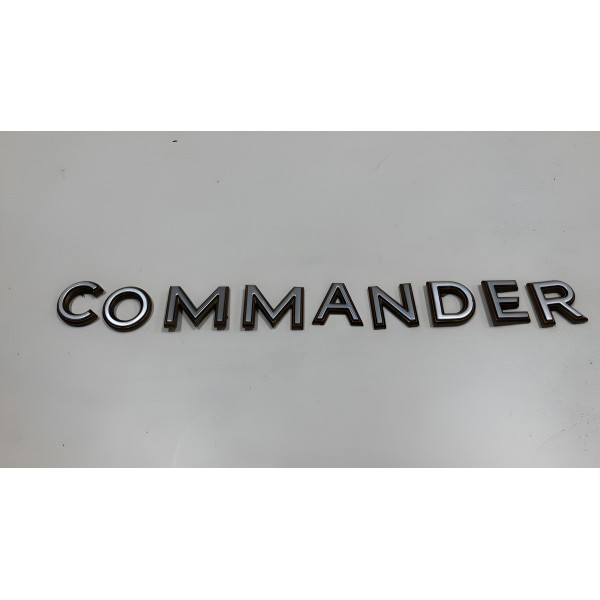 Emblema Lateral Porta Jeep Commander 1.3 2021 22 23 2024 Preto Emblema Lateral Porta Jeep Commander 1.3 2021 22 23 2024 Preto