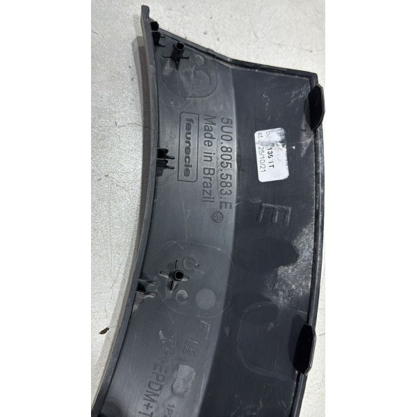 Friso Parachoque Dianteiro Esquerdo Saveiro G6 Original Preto Friso Parachoque Dianteiro Esquerdo Saveiro G6 Original Preto