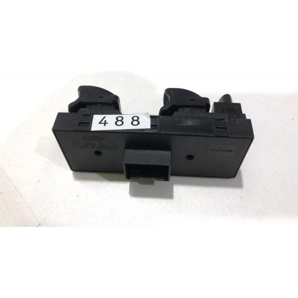 Botão Vidro Elétrico Dianteiro Esquerdo Chery Qq 2012 Botão Vidro Elétrico Dianteiro Esquerdo Chery Qq 2012