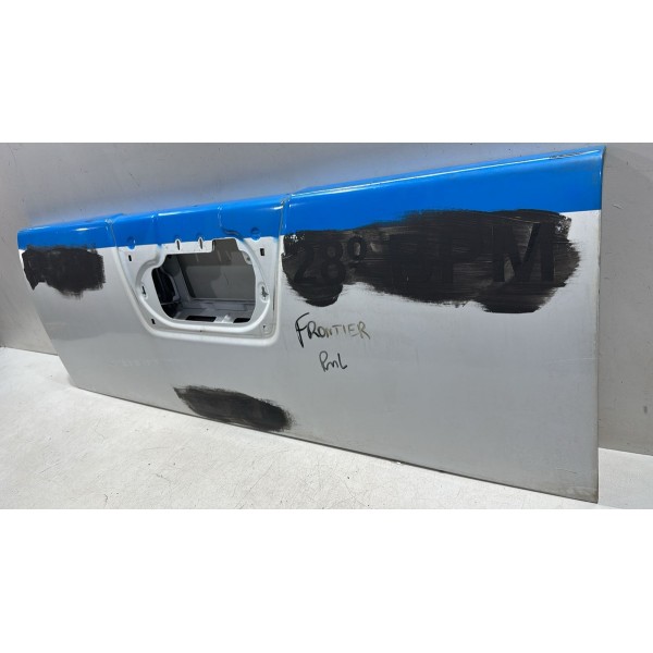 Tampa Traseira Frontier 2010 A 2015 Original Azul