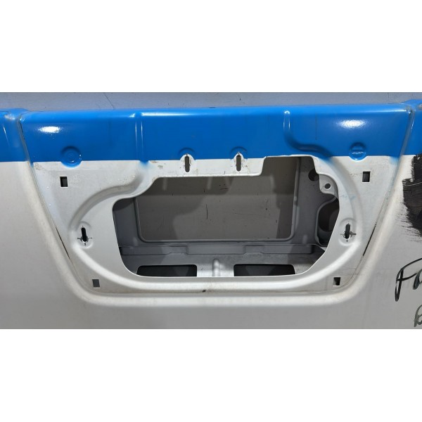 Tampa Traseira Frontier 2010 A 2015 Original Azul