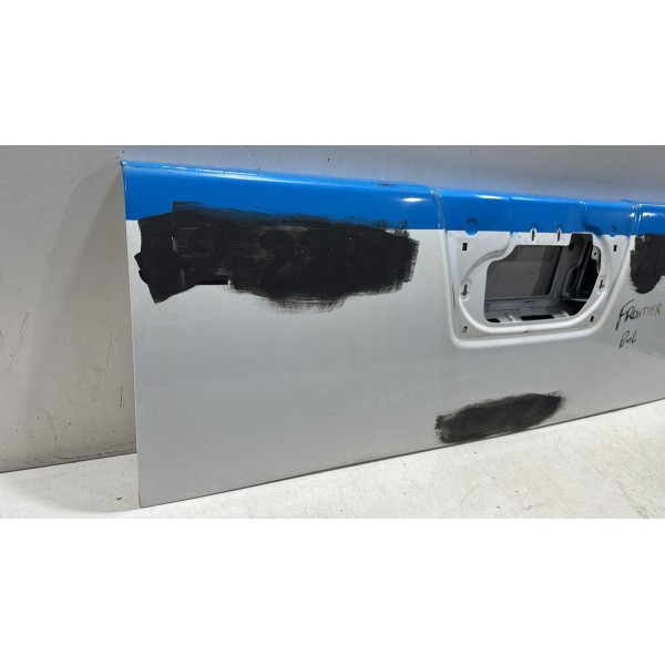 Tampa Traseira Frontier 2010 A 2015 Original Azul