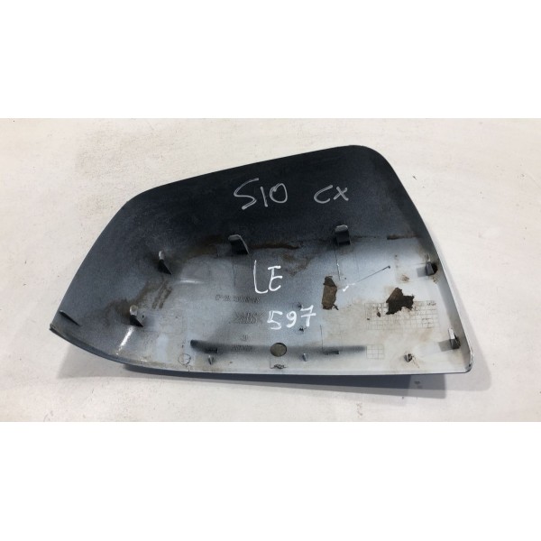 Capa Retrovisor Esquerdo Gm S10 2012 Á 19 Original Branco Capa Retrovisor Esquerdo Gm S10 2012 Á 19 Original Branco