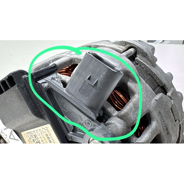 Alternador Argo Cronos Strada Firefly 1.3 521499280 Detalhe