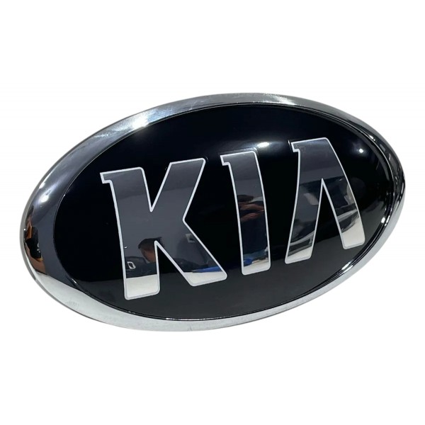 Emblema Dianteiro Grade Sportage 2012 2013 2014 2015 2016 - Preto