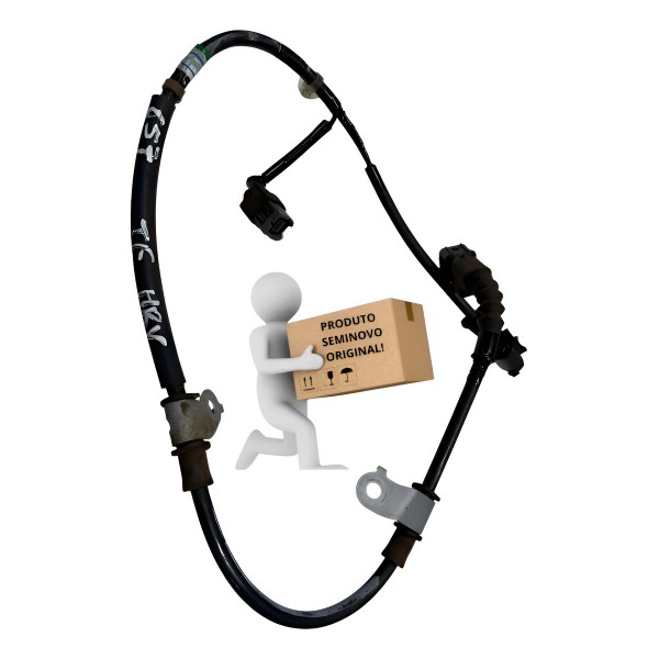 Chicote Sensor Abs Traseiro Esquerdo Honda Hrv 2025 2024 Preto