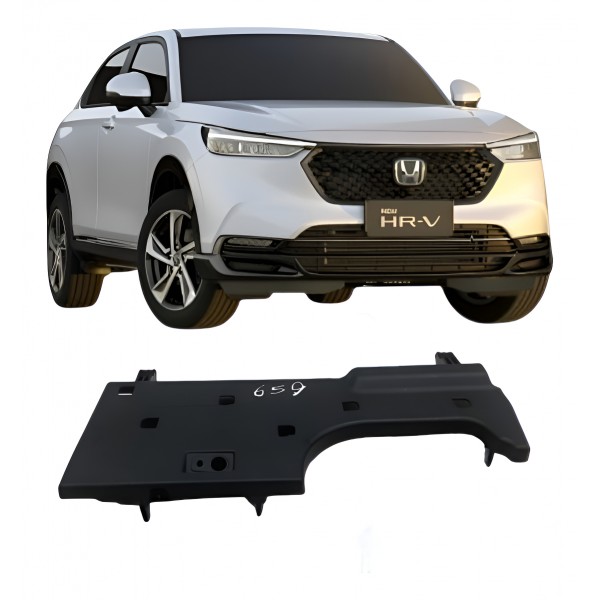 Acabamento Tampa Inferior Painel Honda Hrv 23/24 773803m6 Preto