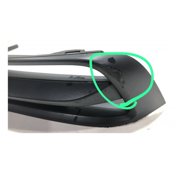 Moldura Farol Milha Esquerdo Honda Hrv Hr-v 2022 2025 Preto Esquerdo