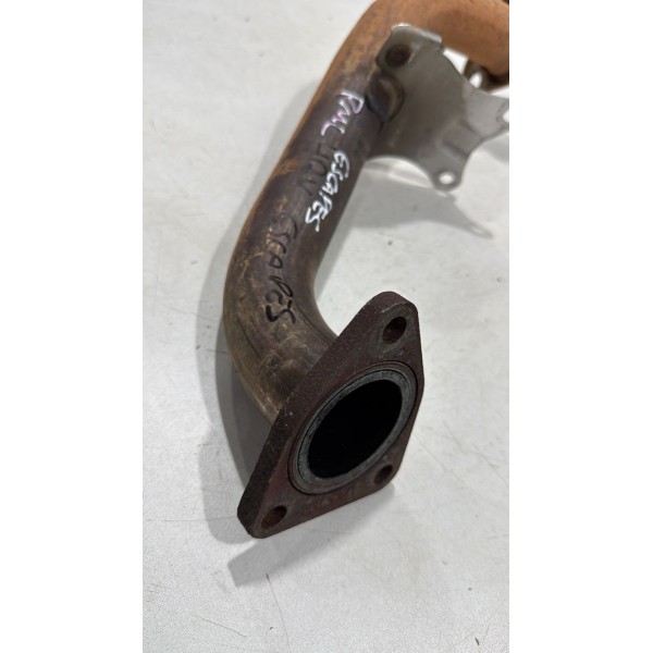 Saída Ponteir Escape Motor Honda Hrv 1.8 2016 2017 2018 2019 Preto