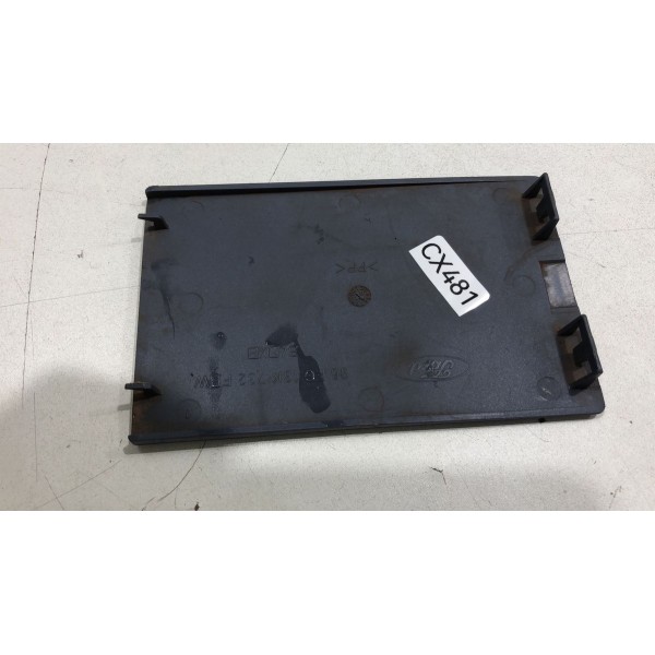 Acabamento Lateral Painel Ford Fiesta Mk4 Courier 96fg13k732 - Cinza - Liso