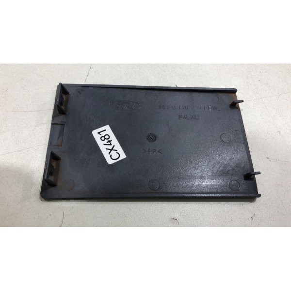 Acabamento Lateral Painel Ford Fiesta Mk4 Courier 96fg13k732 - Cinza - Liso