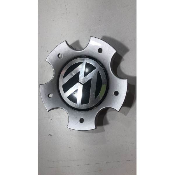 Calota Central Roda Space Fox Aro 15 5 Furos Compare - Prateado