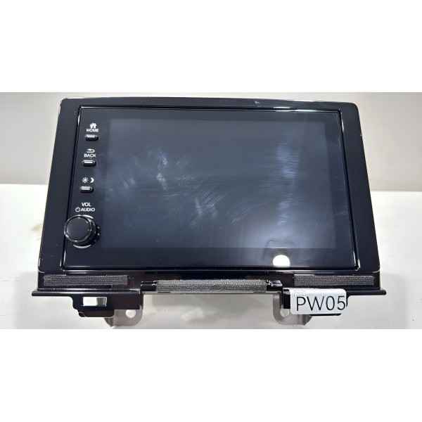 Central Multimídia Honda Hrv 2023 A 2024 - Preto