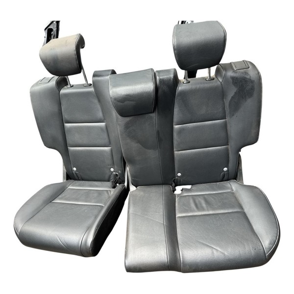 Jogo Banco Couro Honda Hrv 2015 2016 2017 2018/2021 Detalhe Preto