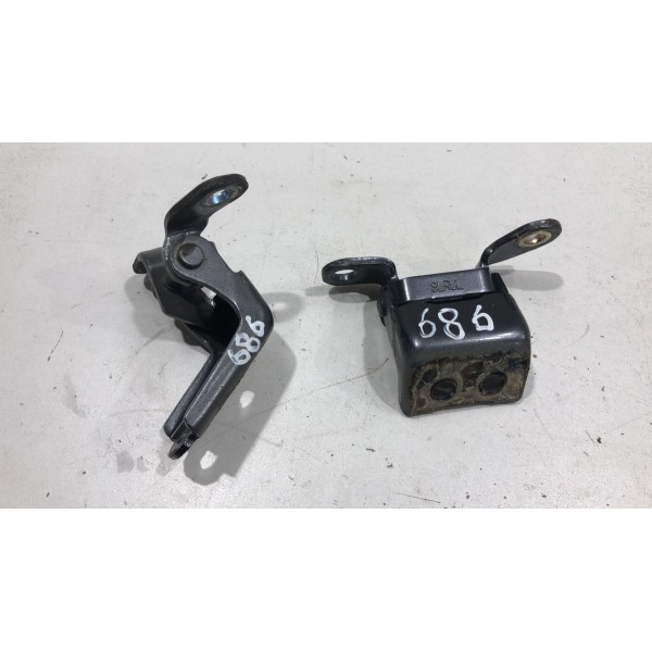 Par Dobradiça Porta Traseira Esquerda Honda Hrv 2017 Á 2020