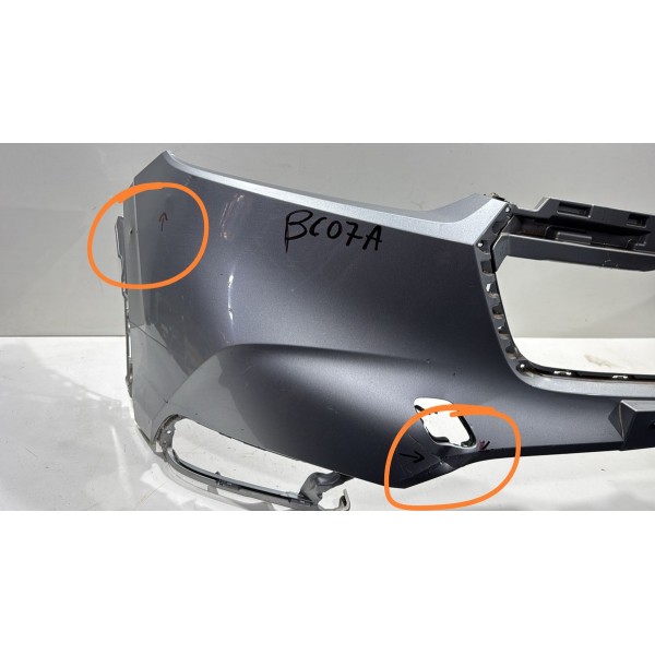 Parachoque Dianteiro Honda Hrv 2023 A 2024 Avarias Cinza-escuro