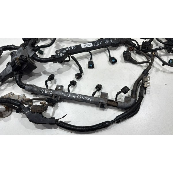 Chicote Motor Bico Injetor Crv Exl 4wd 2.0 16v 2013/16 Usado