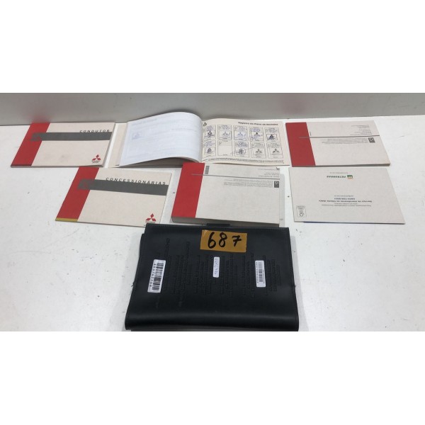 Manual Proprietário Mitsubishi Outlander 2016 2018 Original