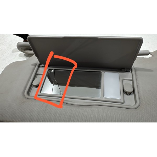 Quebra Sol Lado Esquerdo Espelho Honda Hrv 2016-2021 Avaria