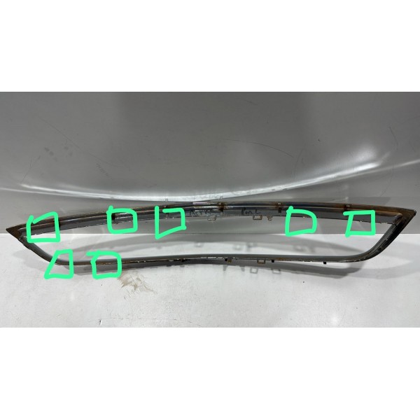 Moldura Inferior Grade Radiador  S10 2012 A 2016 Detalhe Cromado 1