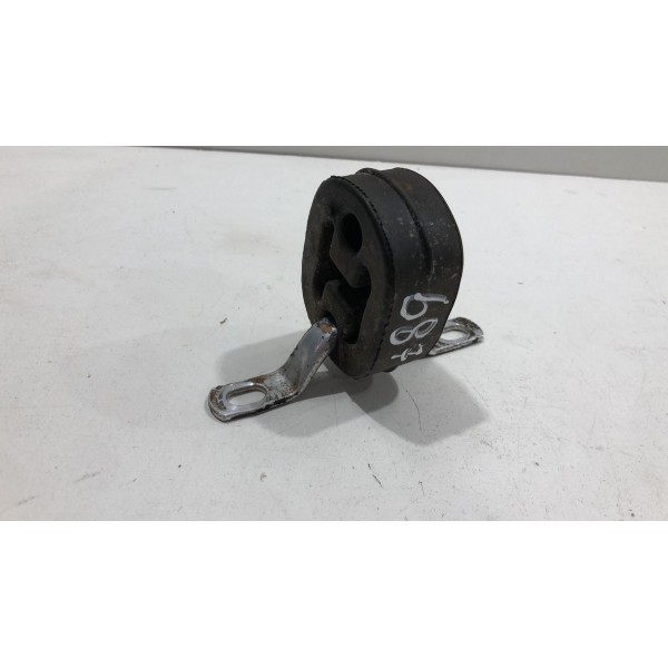 Coxim Borracha Escapamento Audi A4 1995 Á 1998 Preto