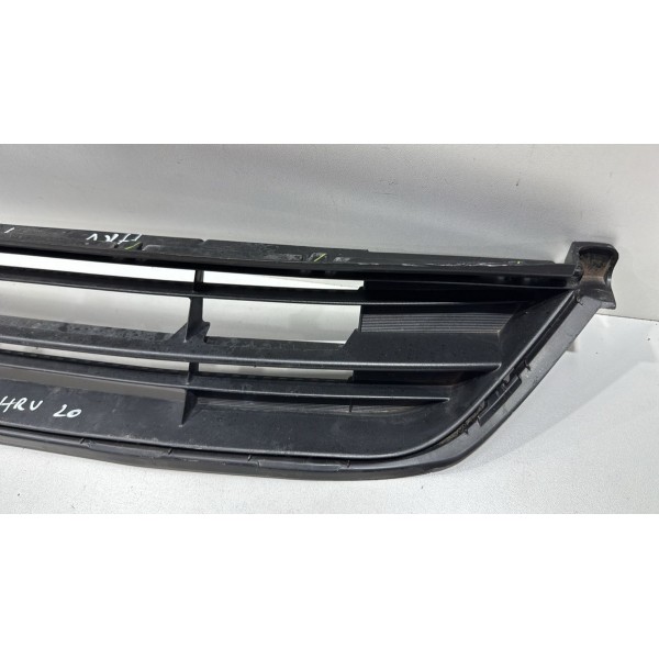 Grade Dianteira Inferior Honda Hrv Hr-v 2017 Á 2020 Original Preto Ambos Lados