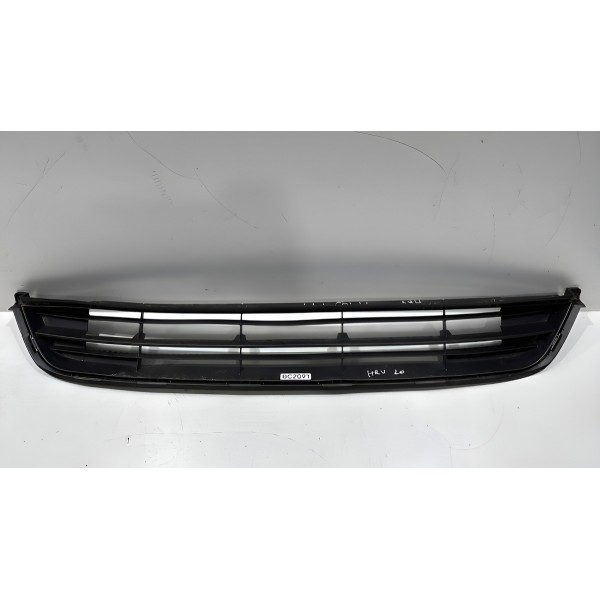 Grade Dianteira Inferior Honda Hrv Hr-v 2017 Á 2020 Original Preto Ambos Lados