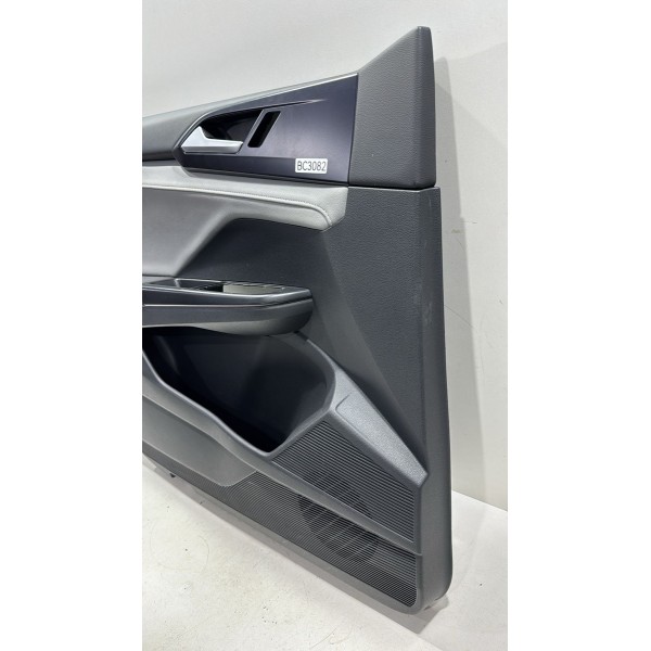 Forro Porta Dianteira Vw Taos 2022 2023 2024 Esquerdo Cinza
