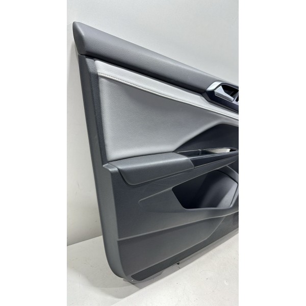 Forro Porta Dianteira Vw Taos 2022 2023 2024 Esquerdo Cinza