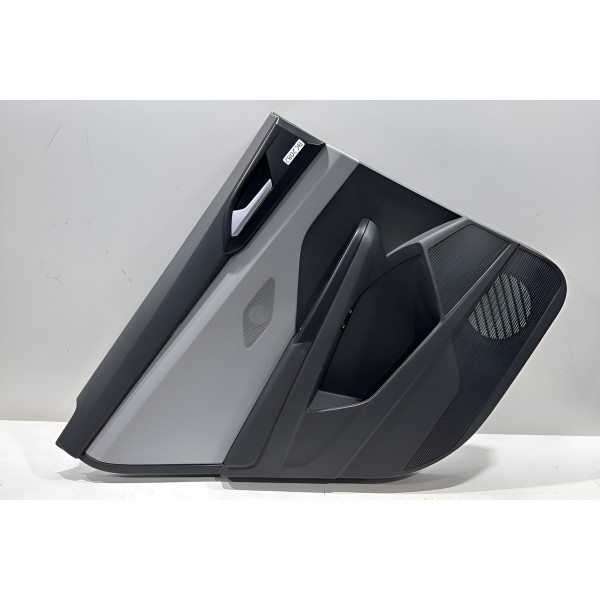 Forro Porta Traseira Vw Taos 2022 2023 2024 Esquerdo Cinza