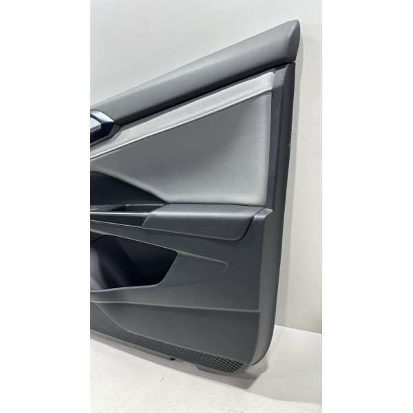 Forro Porta Dianteiro Vw Taos 2022 2023 2024 Direito Cinza