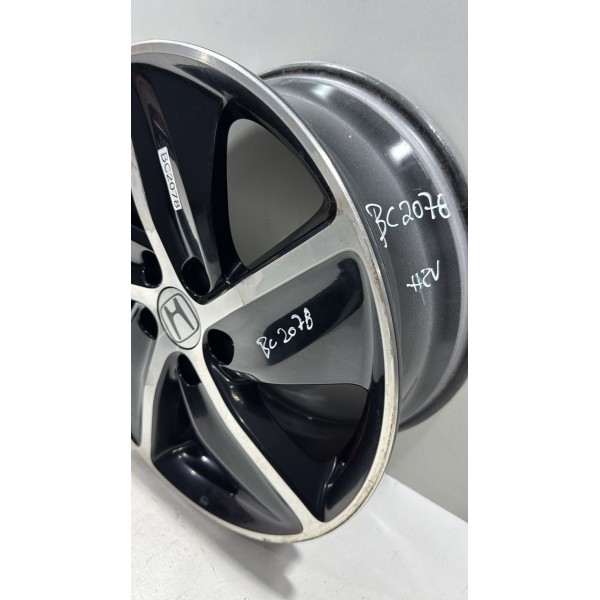 Roda Avulsa Aro 17 Honda Hrv 2019 2020 Avaria Preto