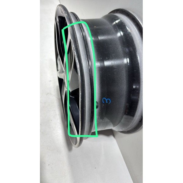 Roda Avulsa Aro 17 Honda Hrv 2019 2020 Avaria Preto